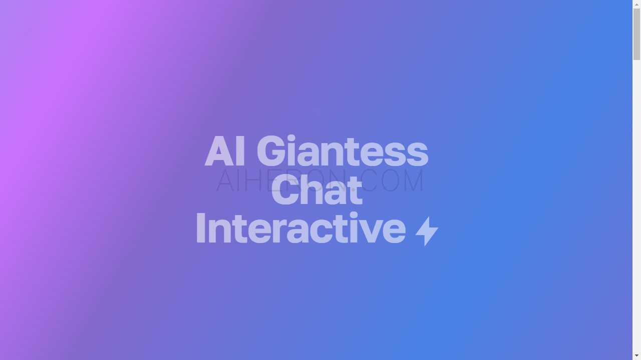 AI Giantess Chat