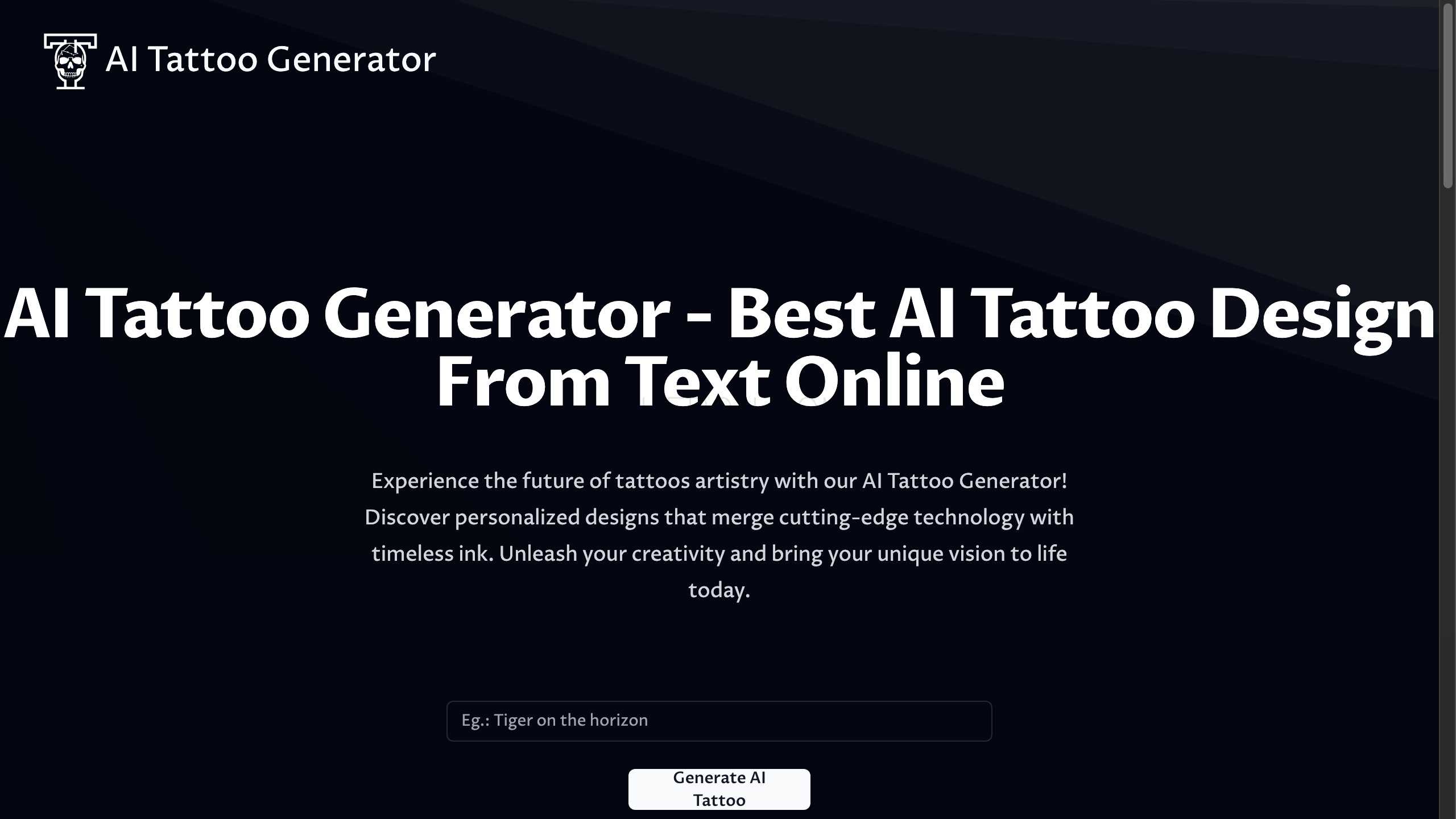 AI Tattoo Generator
