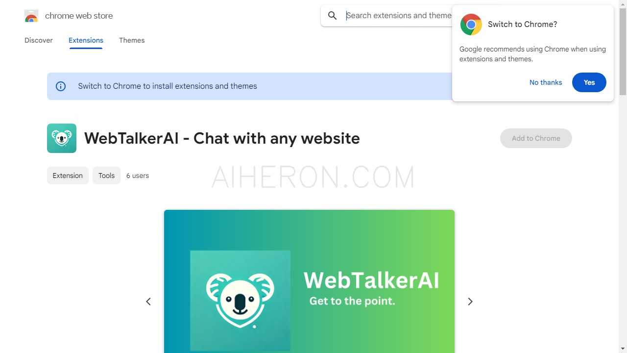 WebTalkerAI