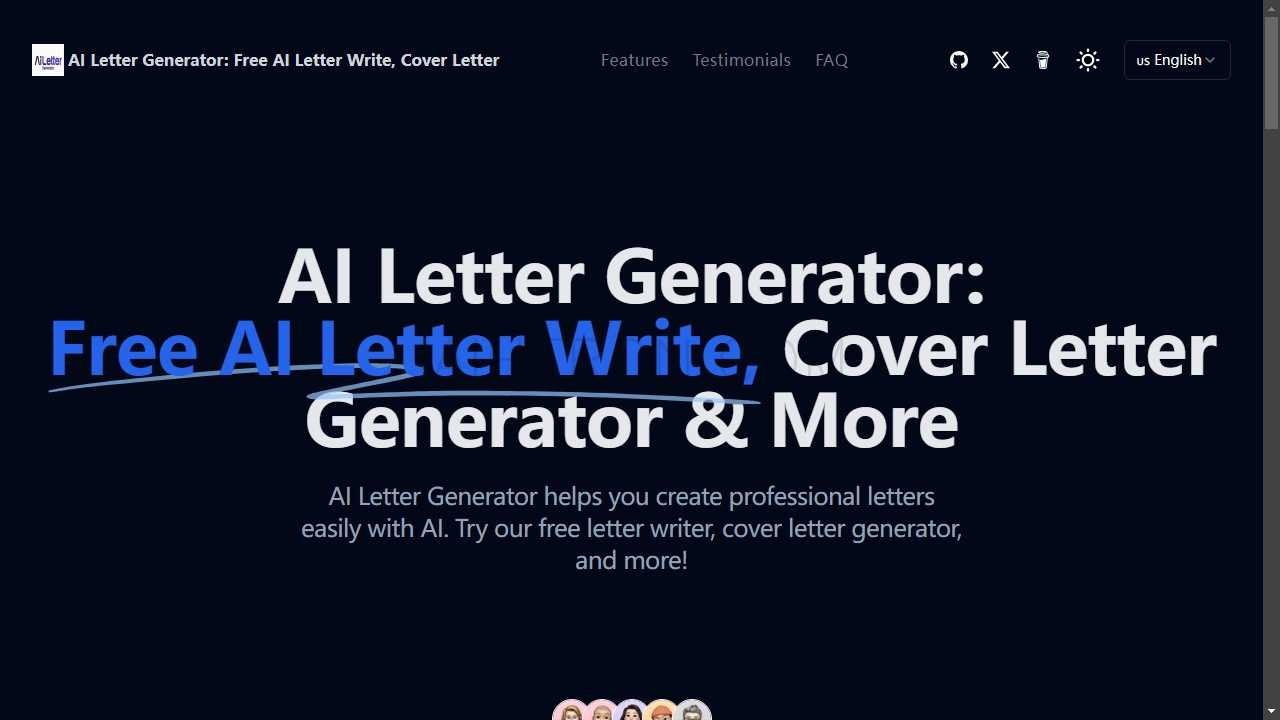 AI Letter Generator