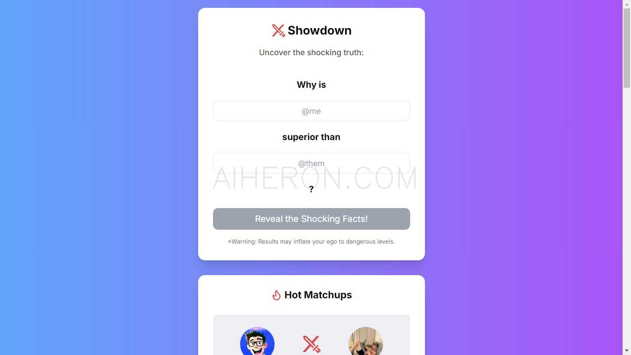 X Showdown