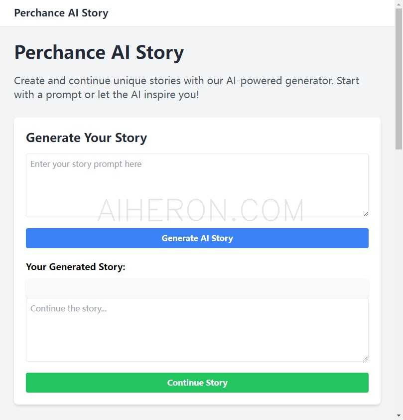 Perchance AI Story