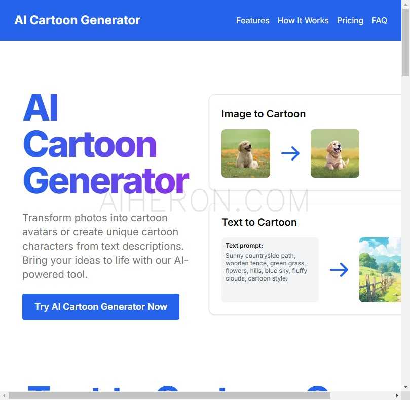 AI Cartoon Generator