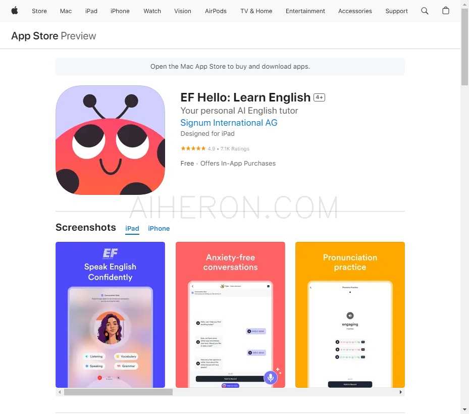EF Hello: Learn English