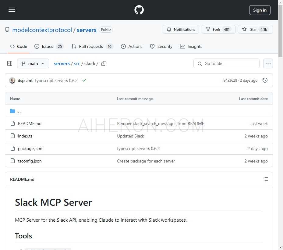 Slack Integration for Model Context Protocol