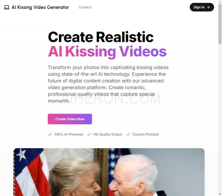 AI Kissing Video Generator