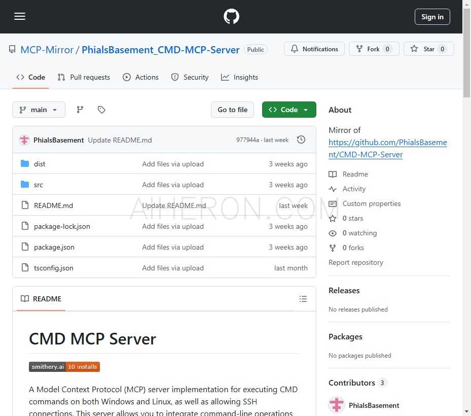 CMD Server for Claude Desktop