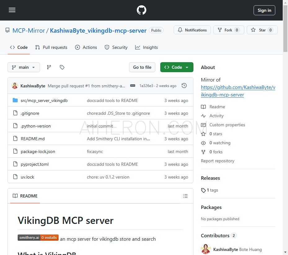 VikingDB MCP Server