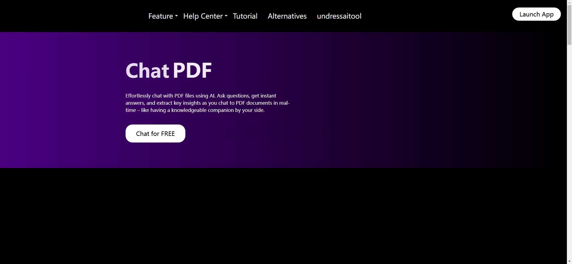 ChatPDFGPT: Free AI Chat for Any PDF Document