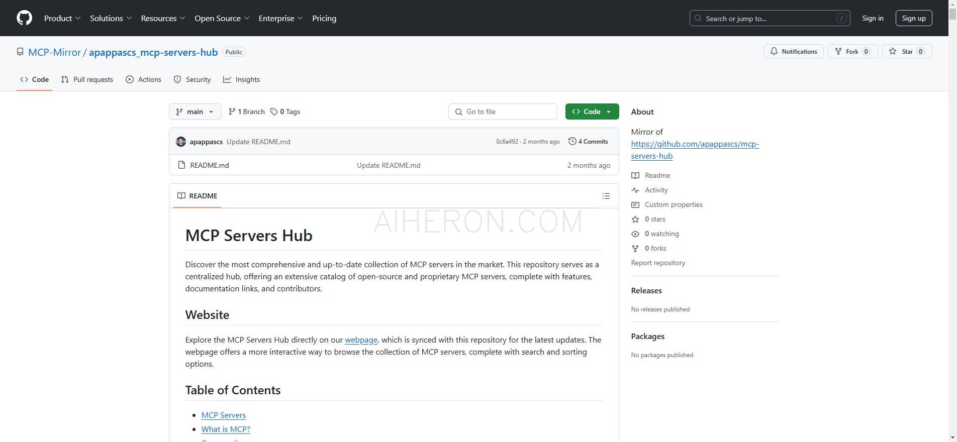 MCP Servers Hub