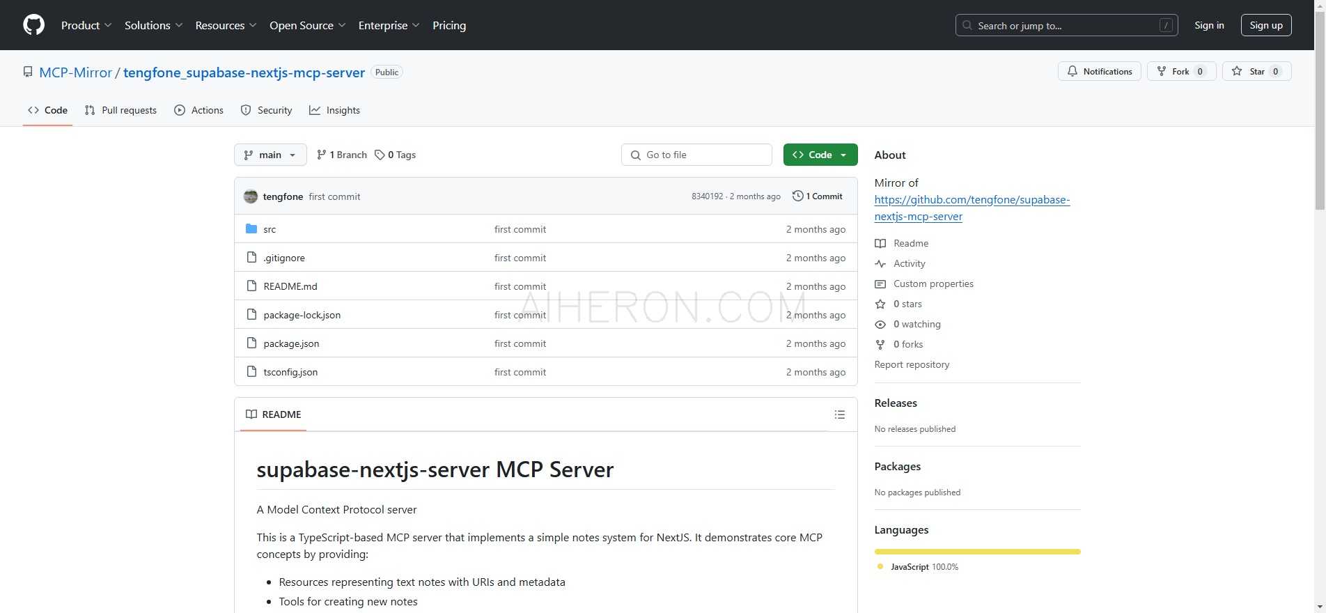 A Model Context Protocol Server