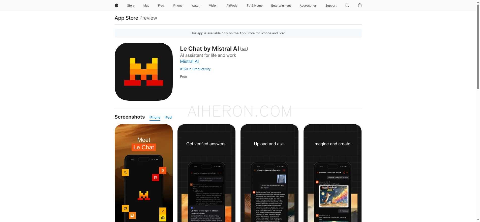 Le Chat by Mistral AI