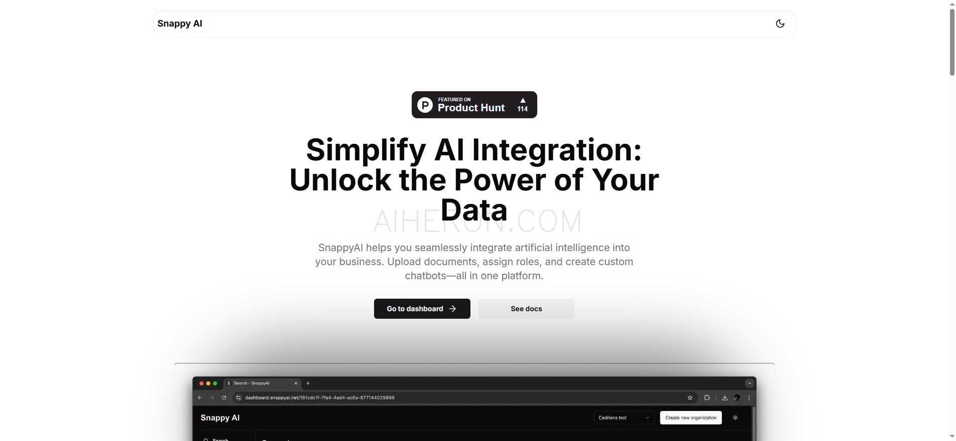 SnappyAI - Simplify AI Integration