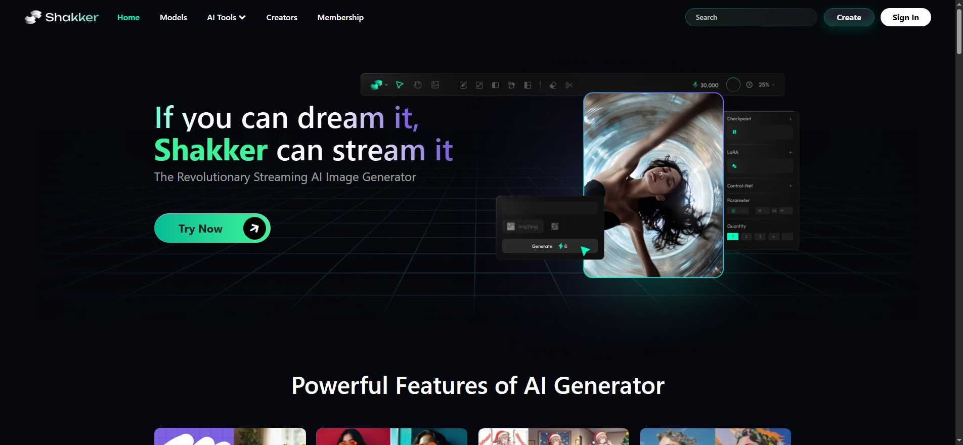 Shakker AI Generator