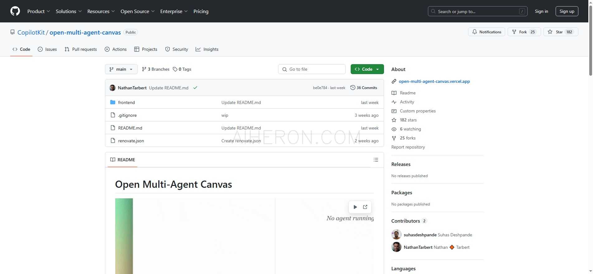 Open Multi-Agent Canvas
