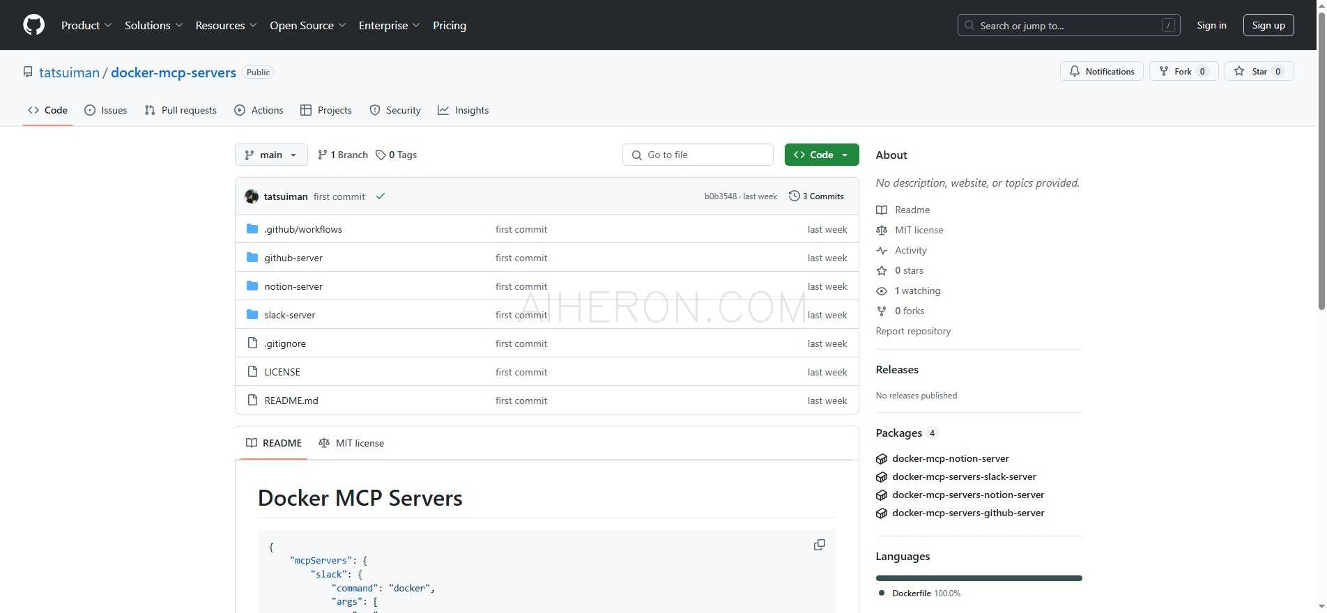 Docker MCP Servers