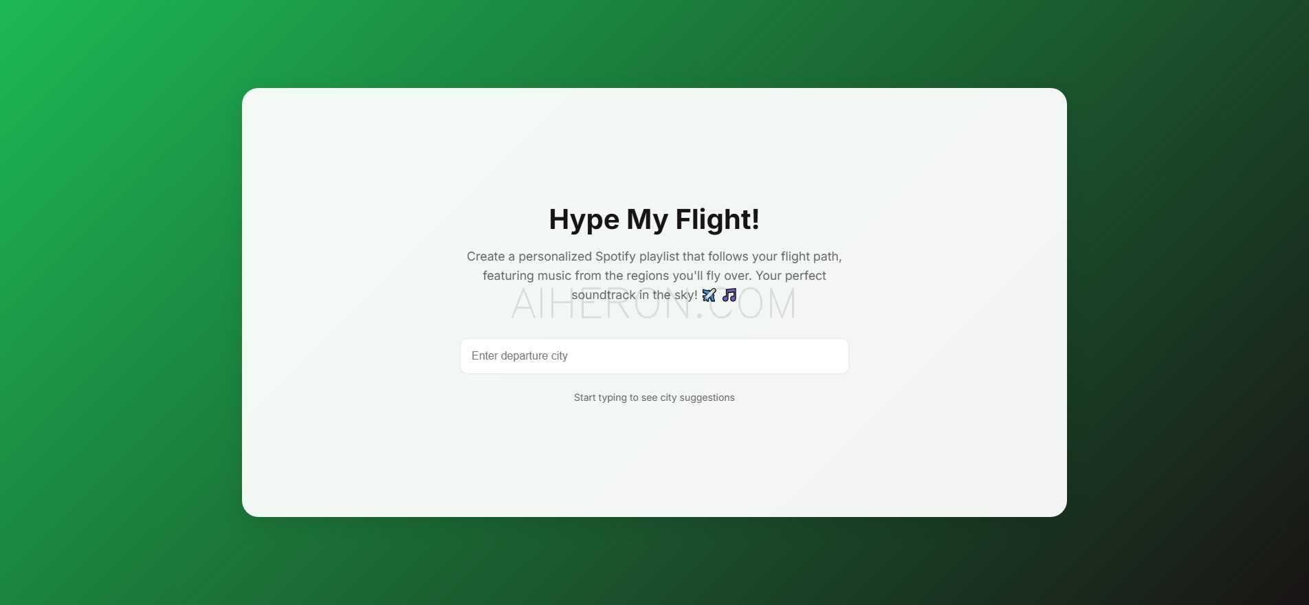 Hype My Flight