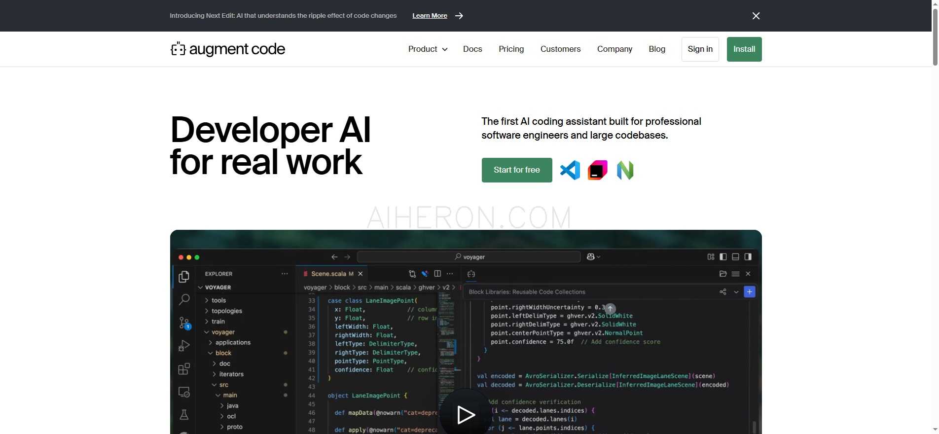 Augment Code – Developer AI for real work
