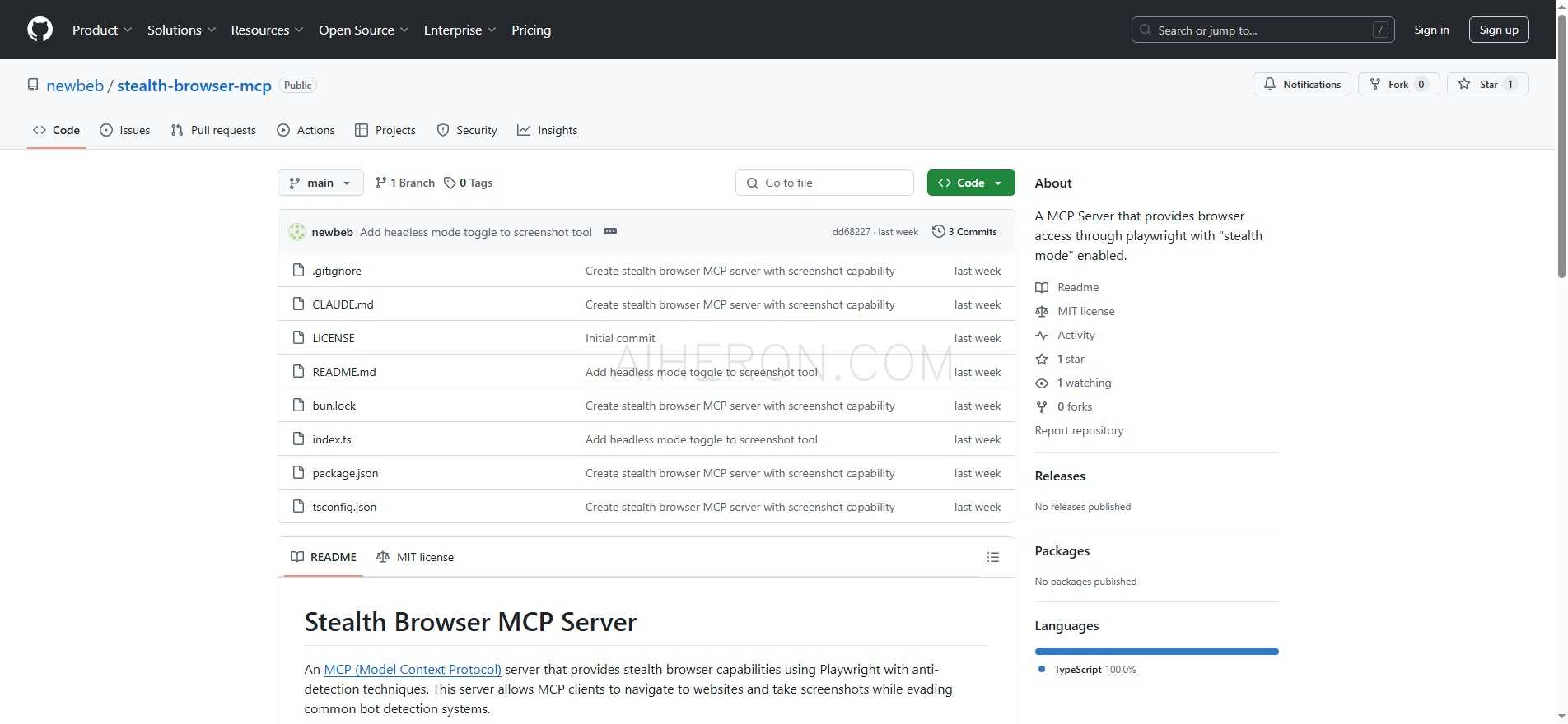 Stealth Browser MCP Server
