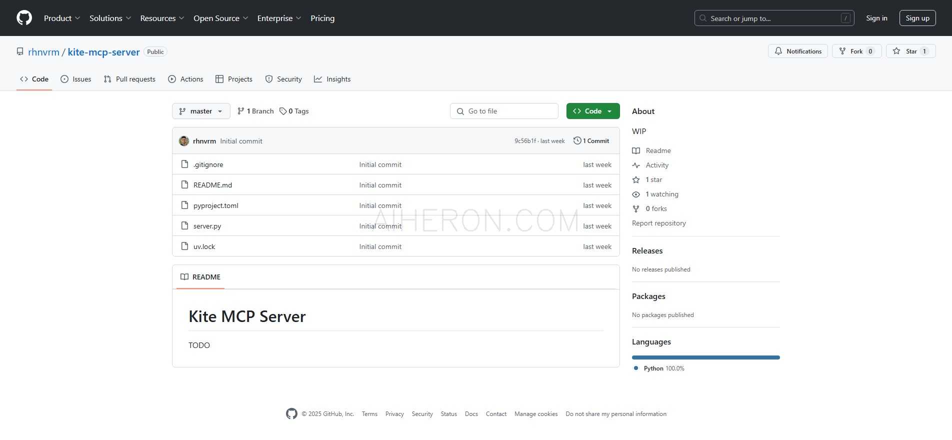 Kite MCP Server