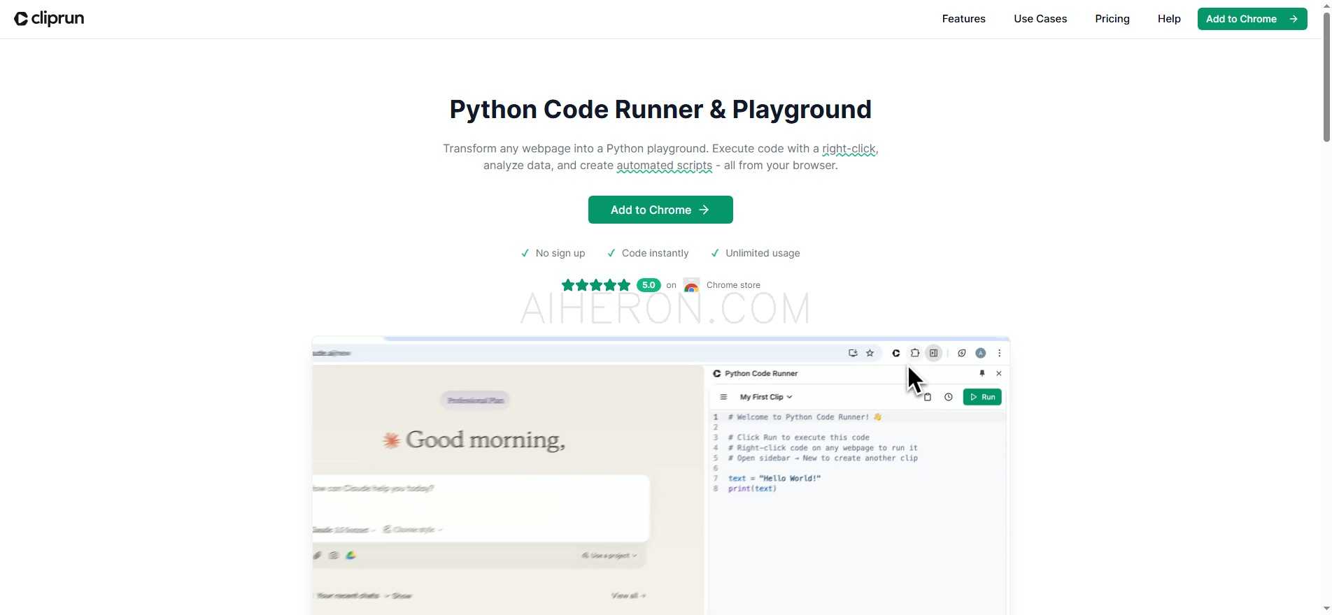 Python Code Runner & Playground