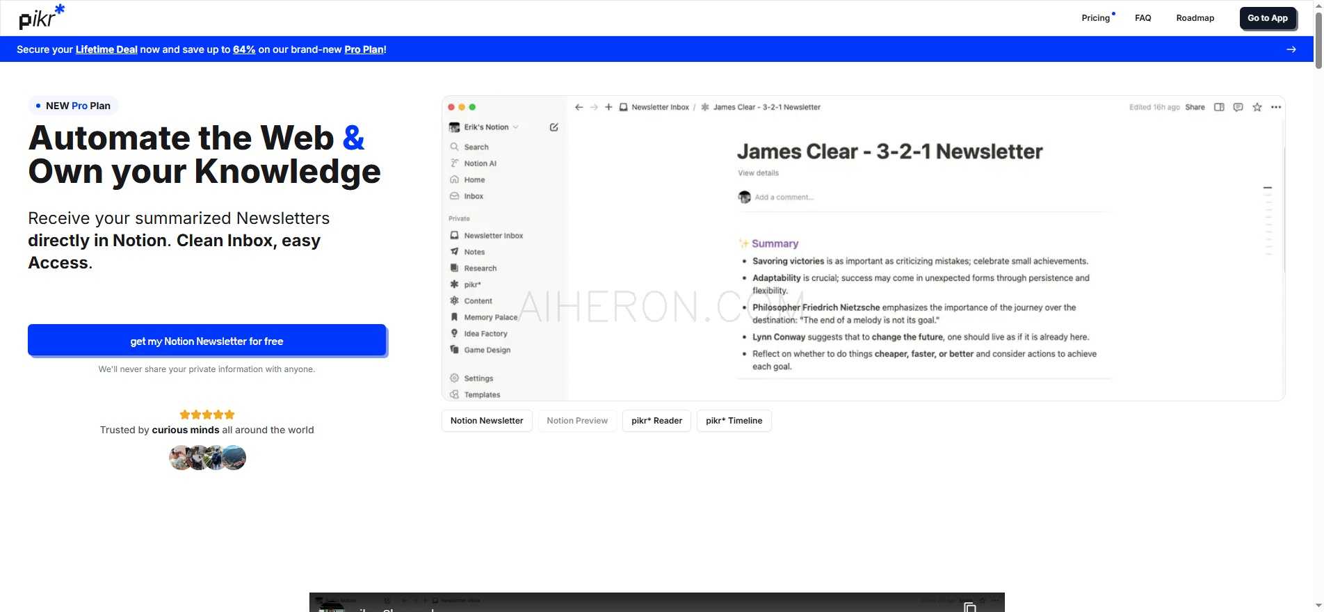 Automate the Web & Own your Knowledge