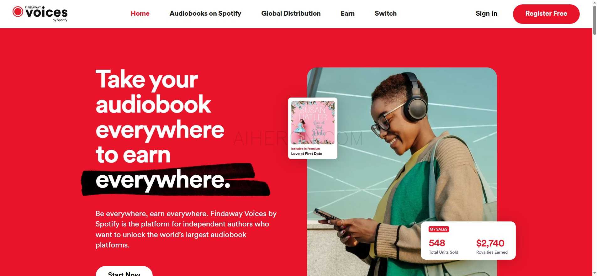 Findaway Voices by Spotify