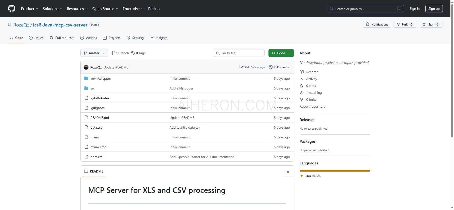 MCP Server for XLS and CSV processing