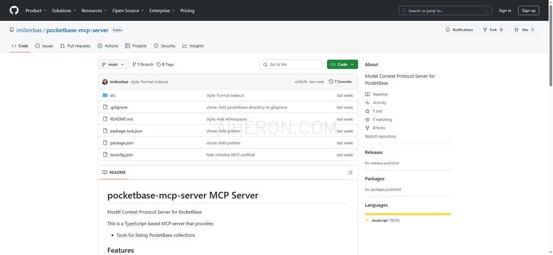 pocketbase-mcp-server MCP Server