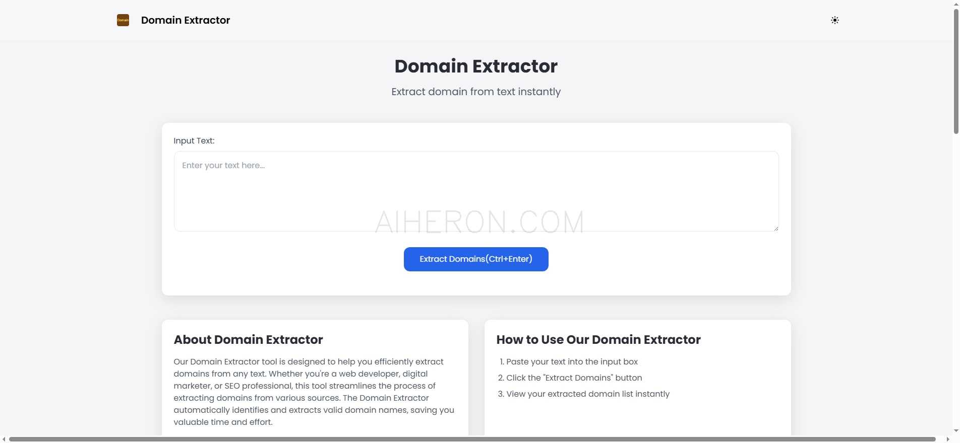 Domain Extractor