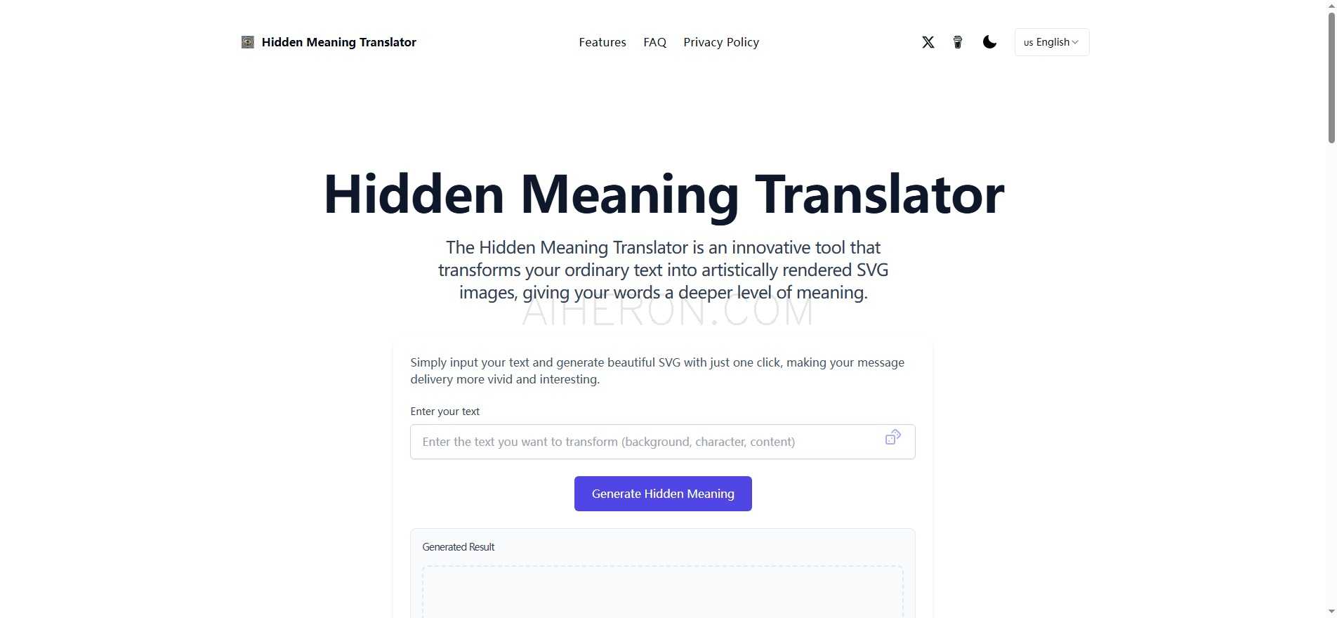 Hidden Meaning Translator