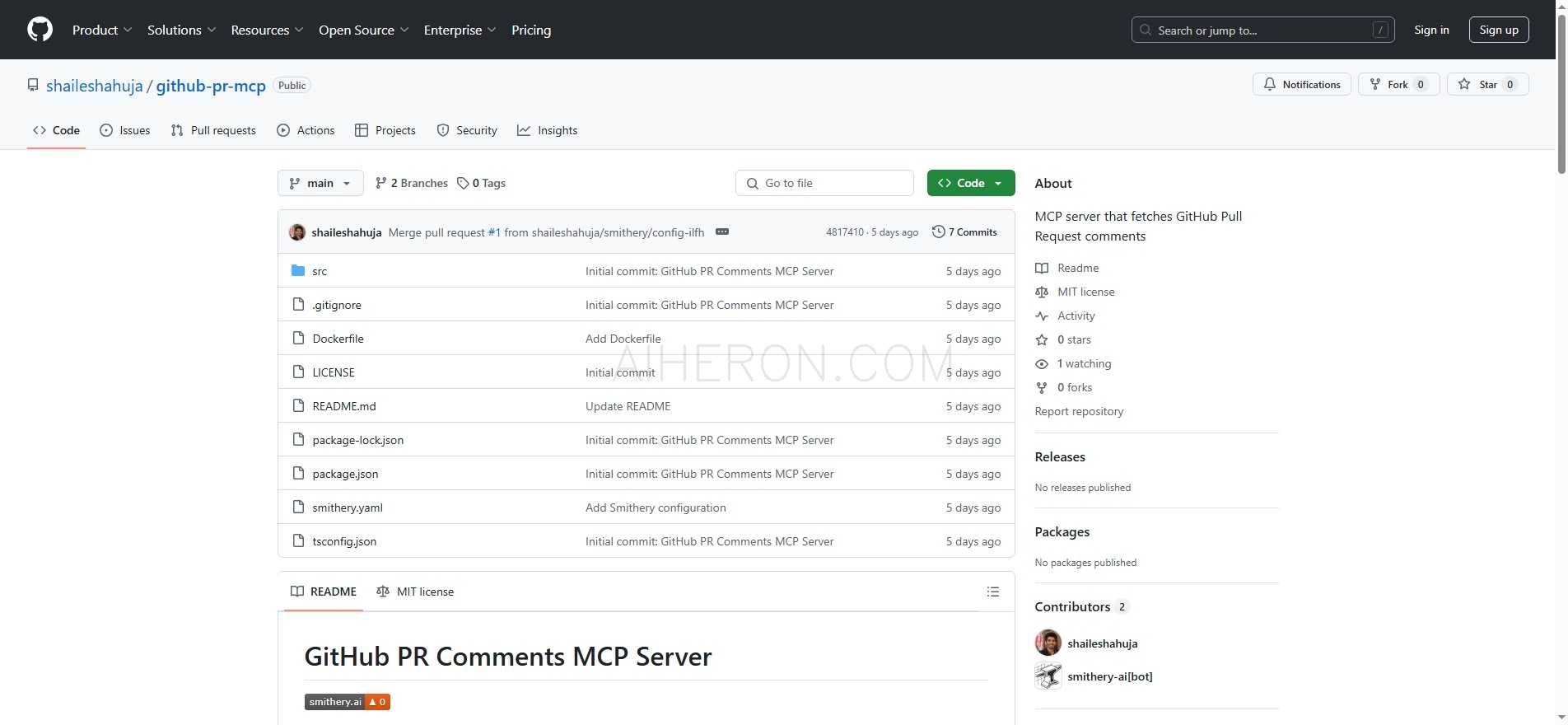 GitHub PR Comments MCP Server