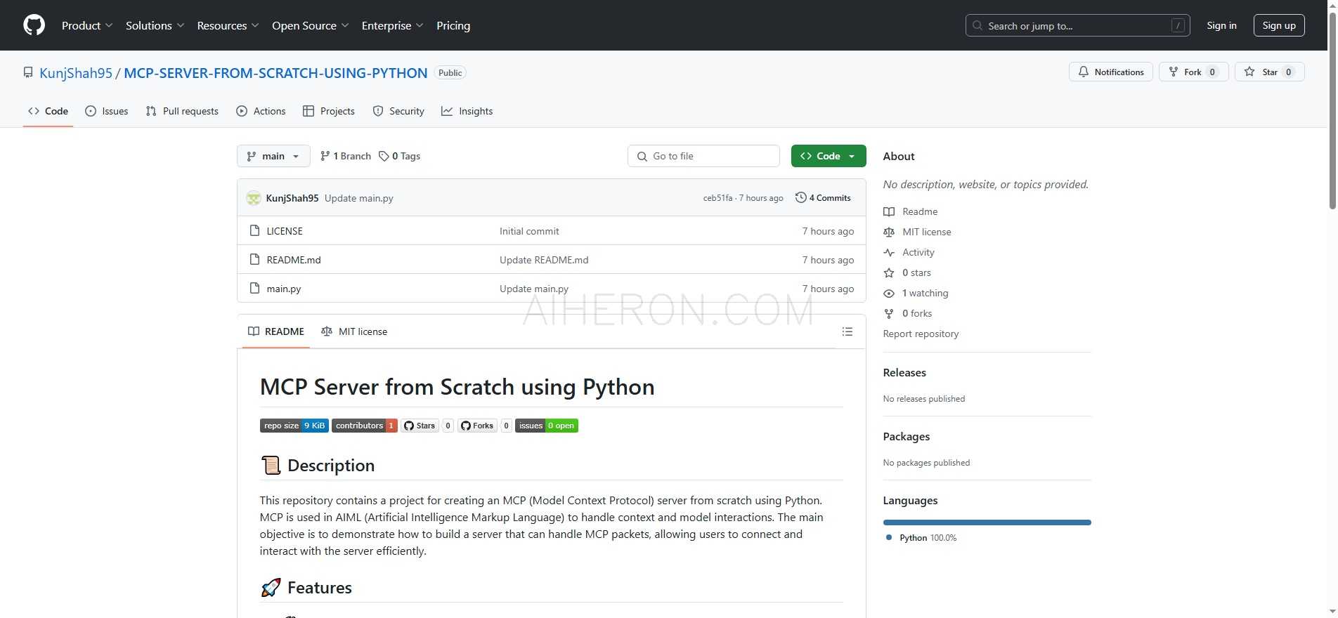 MCP Server from Scratch using Python