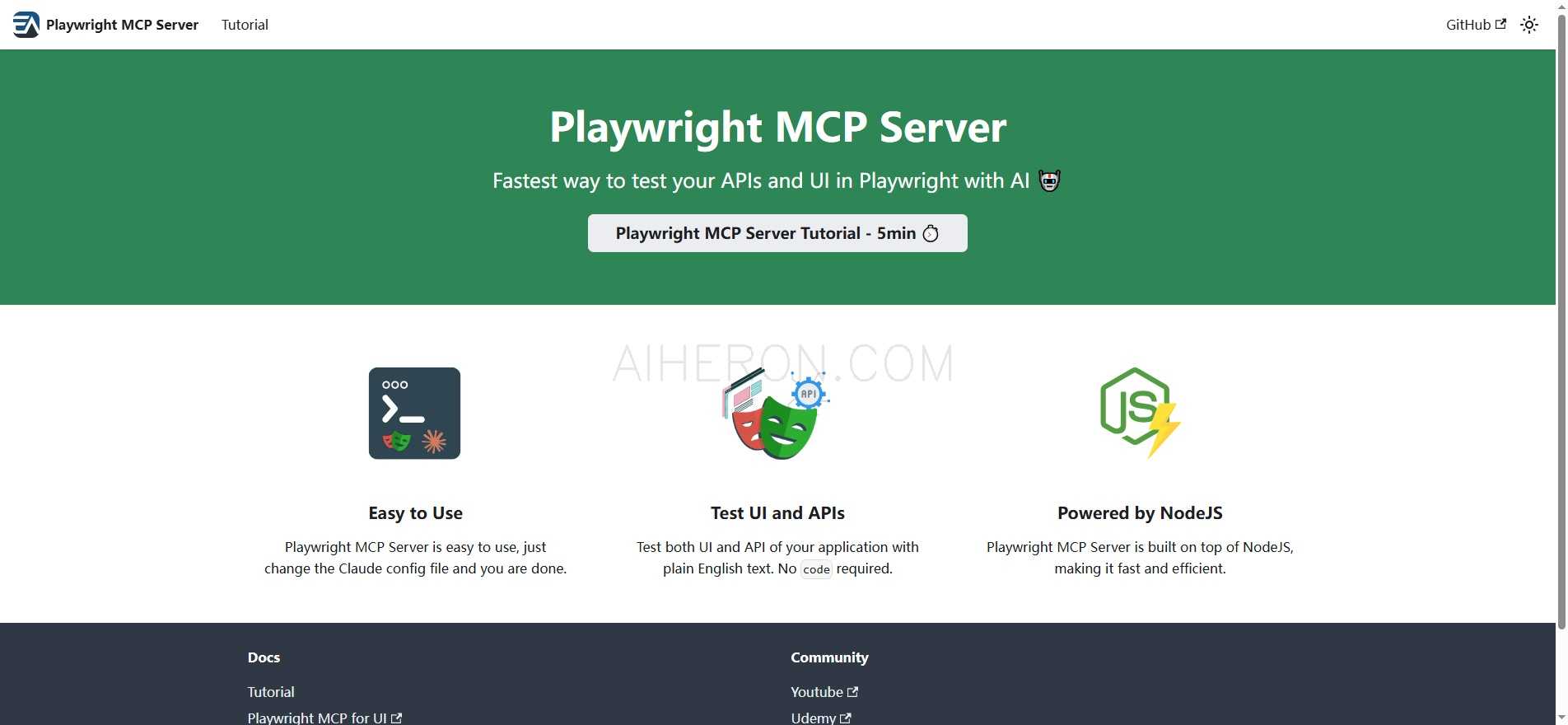 Playwright MCP Server