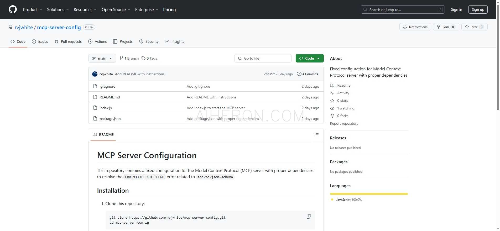 MCP Server Configuration