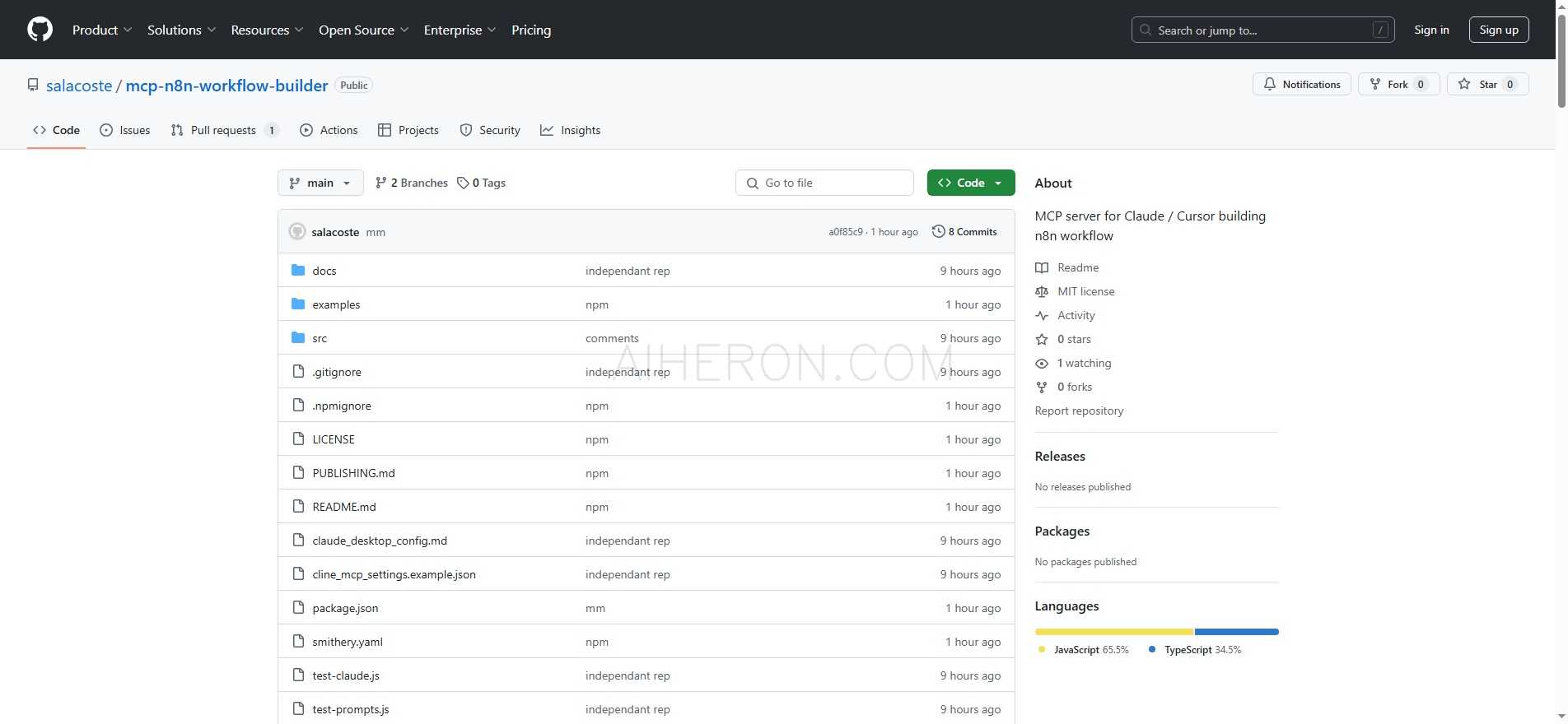n8n Workflow Builder MCP Server