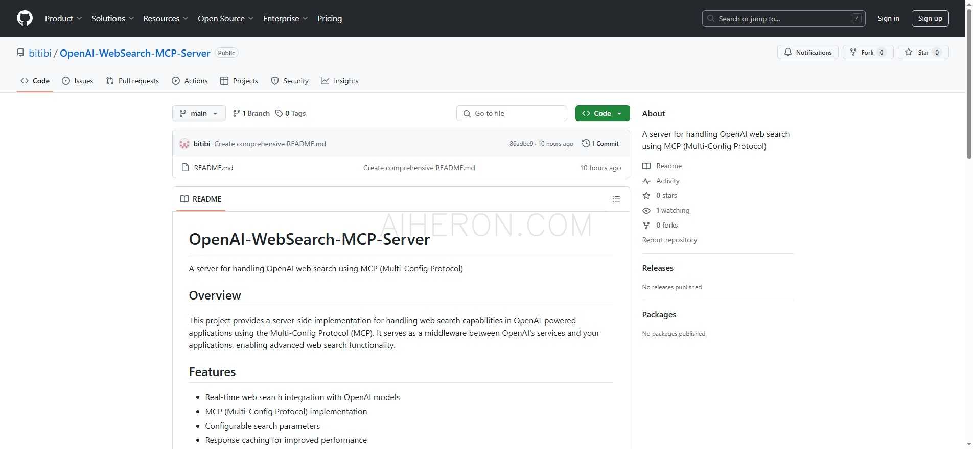 OpenAI-WebSearch-MCP-Server