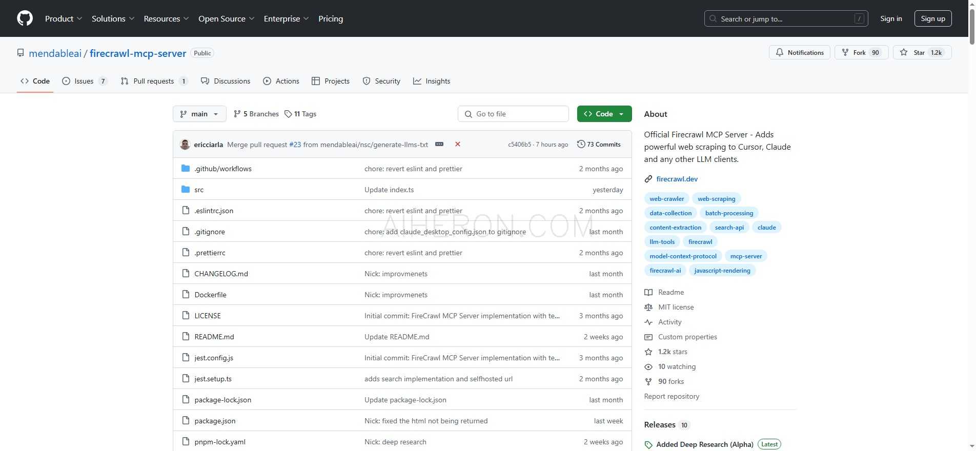 Official Firecrawl MCP Server - Adds powerful web scraping to Cursor, Claude and any other LLM clients.