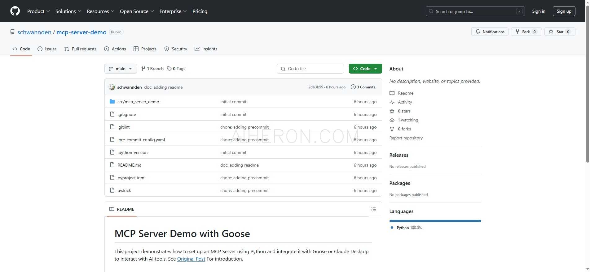 MCP Server Demo with Goose