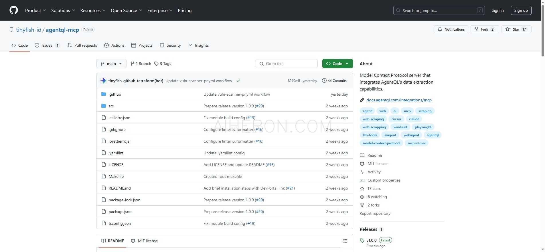 AgentQL MCP Server