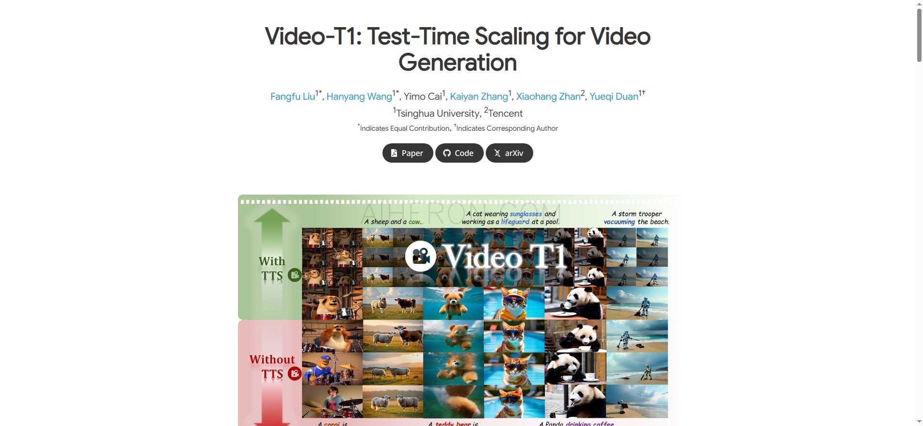 Video-T1: Test-Time Scaling for Video Generation