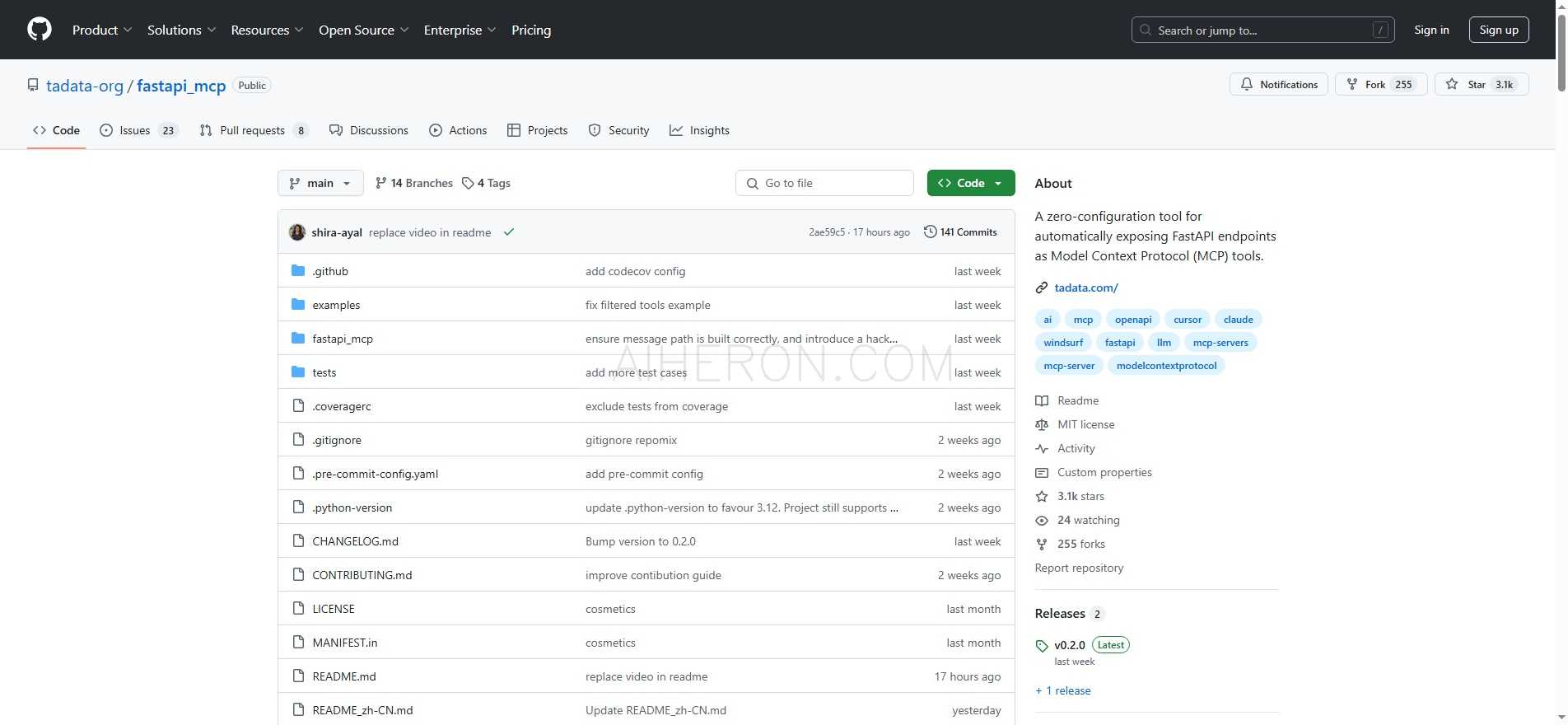 A zero-configuration tool for effortlessly exposing FastAPI endpoints as MCP tools.