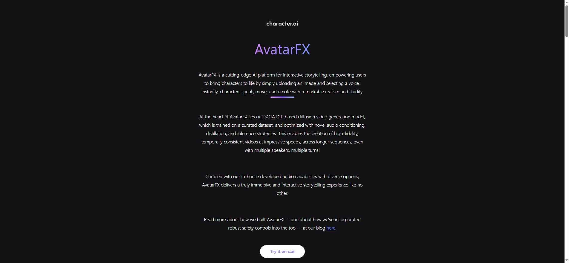 AvatarFX