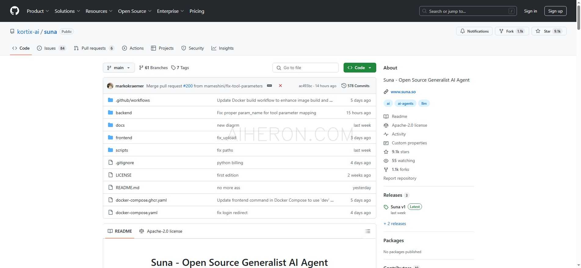 Suna - Open Source Generalist AI Agent