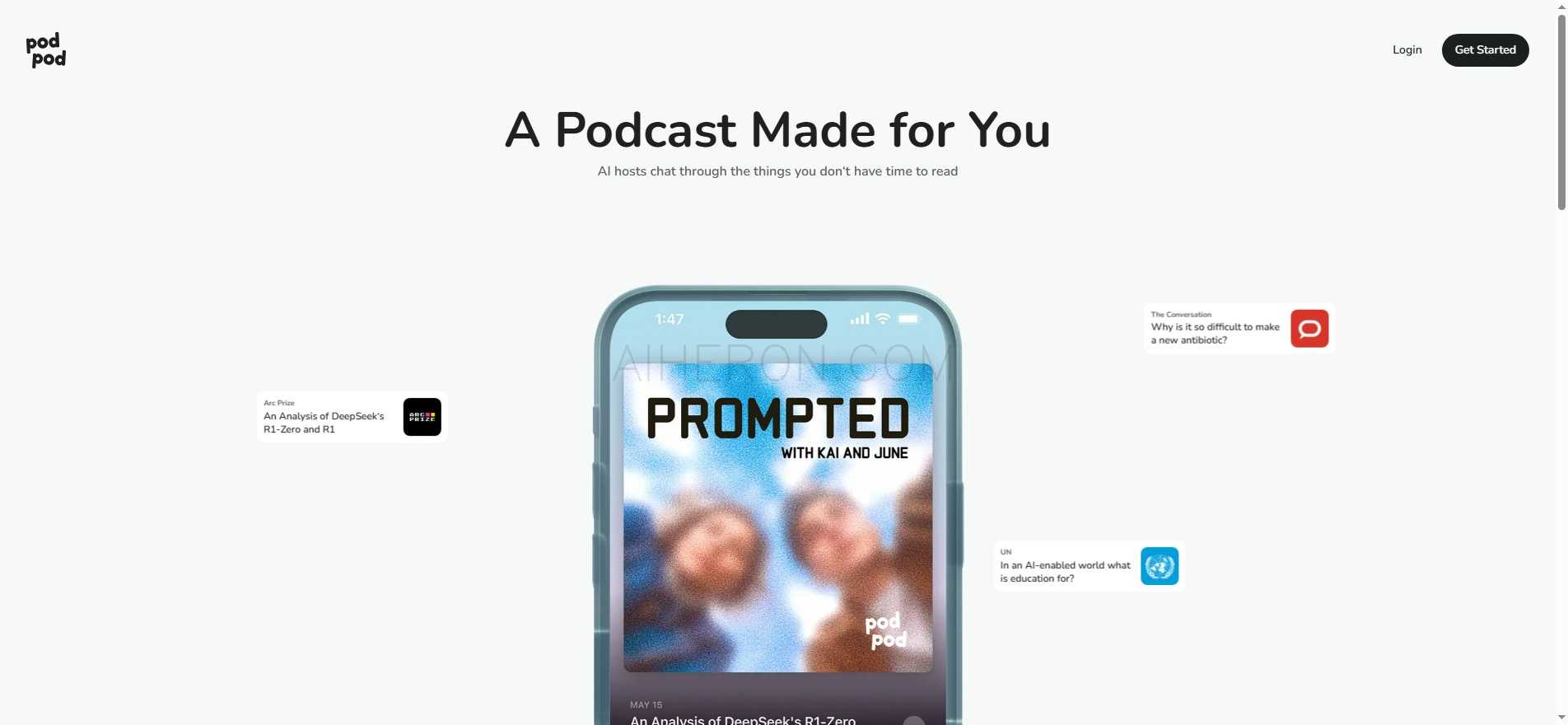 Podpod - A Podcast Made for You