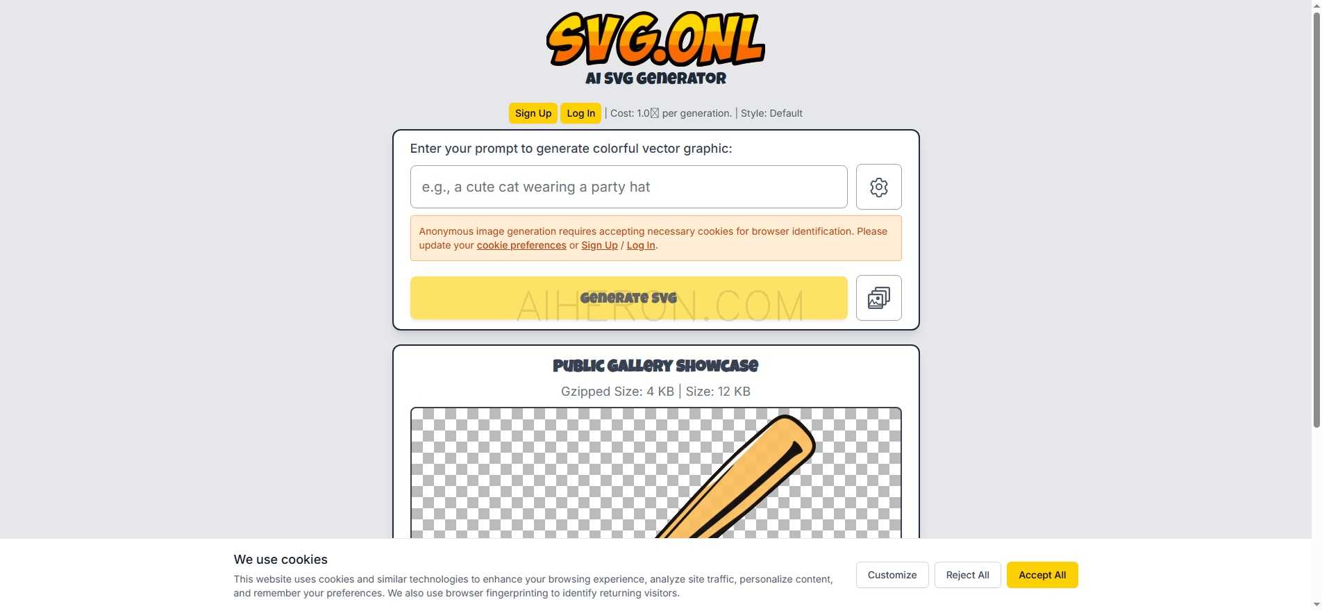 AI SVG Generator - svg.onl