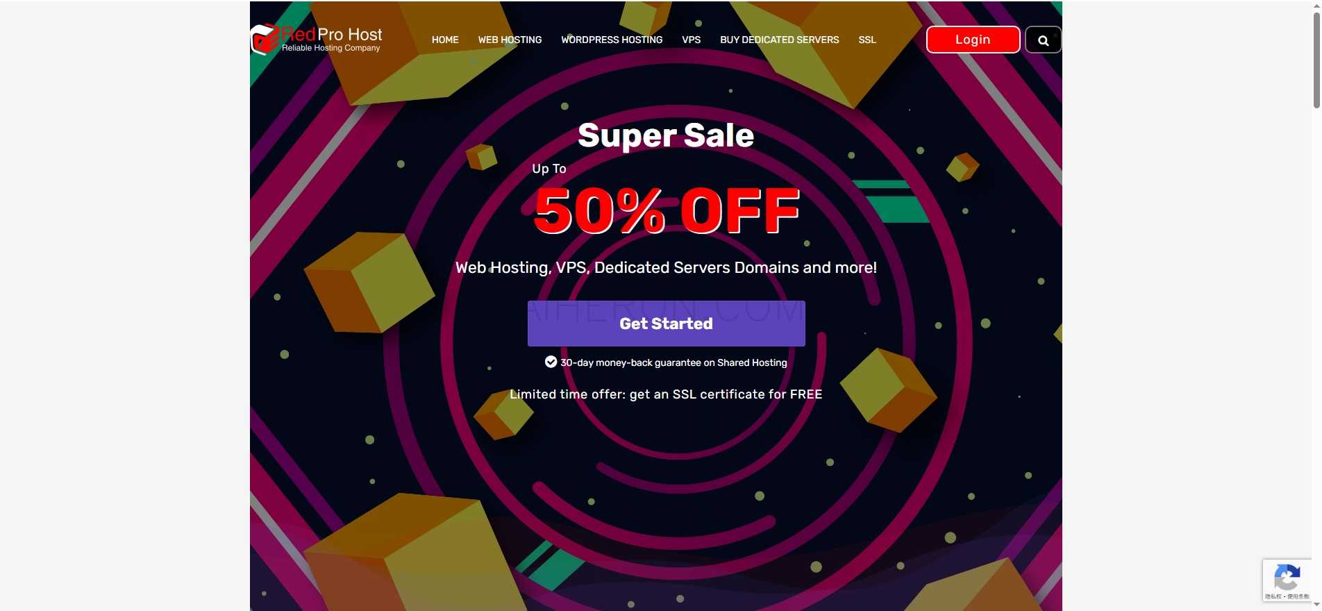 Buy Dedicated Server 55% OFF Starting from $100/m - RedProHost.com