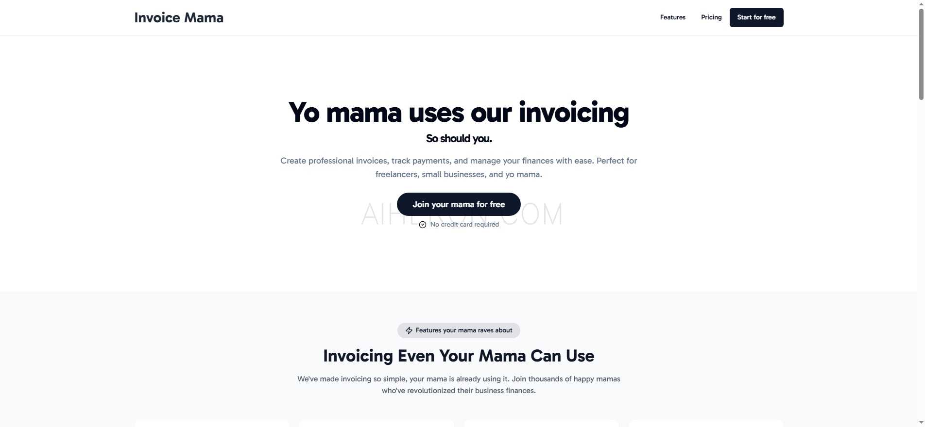 Invoice Mama - Free Professional Invoice Generator
