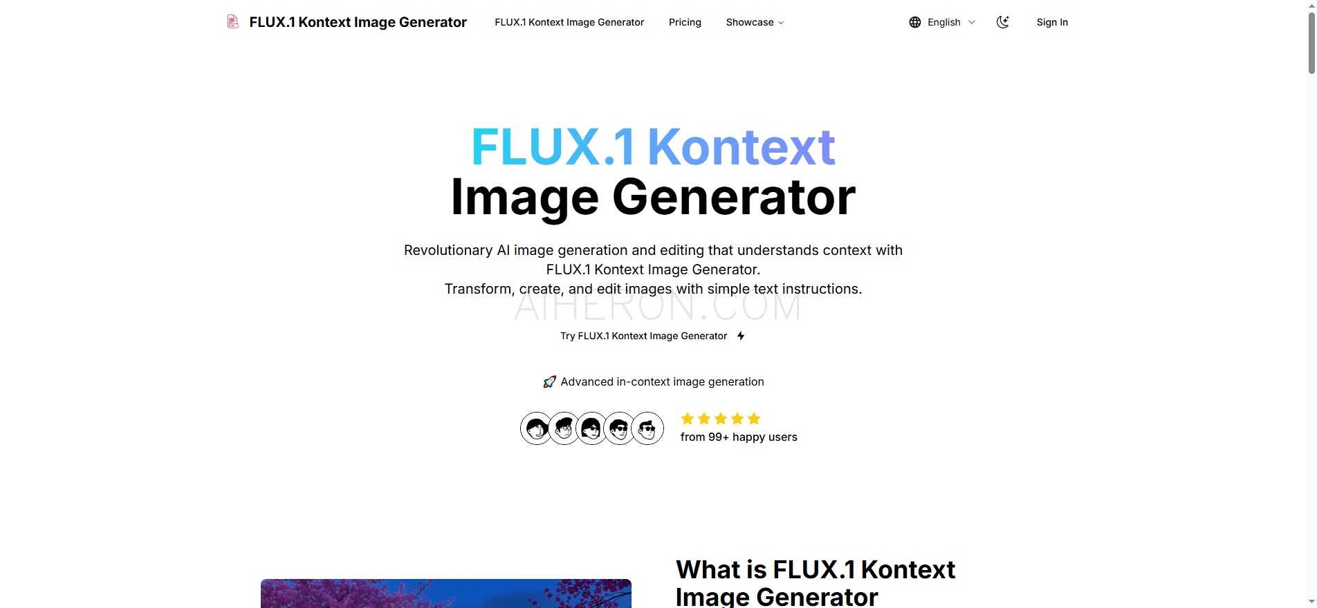 FLUX.1 Kontext Image Generator