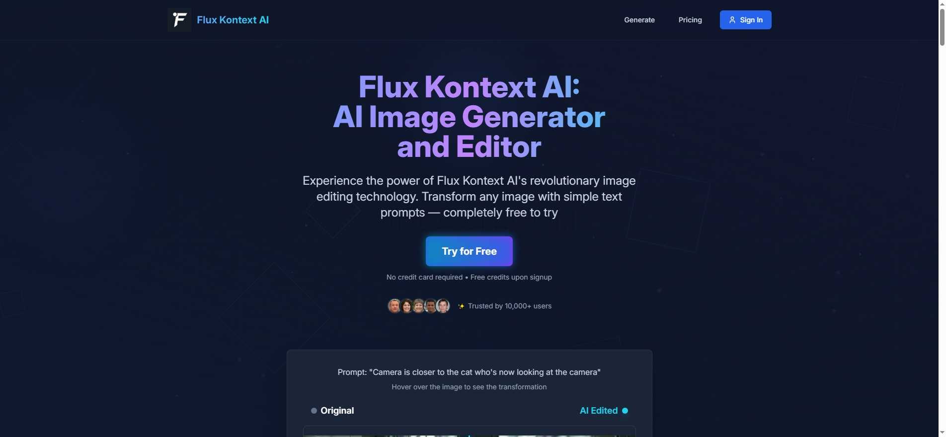 利用Flux Kontext AI，轻松实现创意图像编辑。
